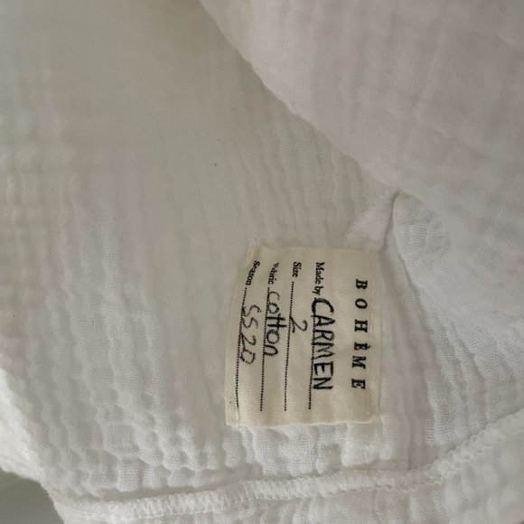 Bohème Goods Collection 01 Wrap Blouse (Size 2) - Picture 5 of 6